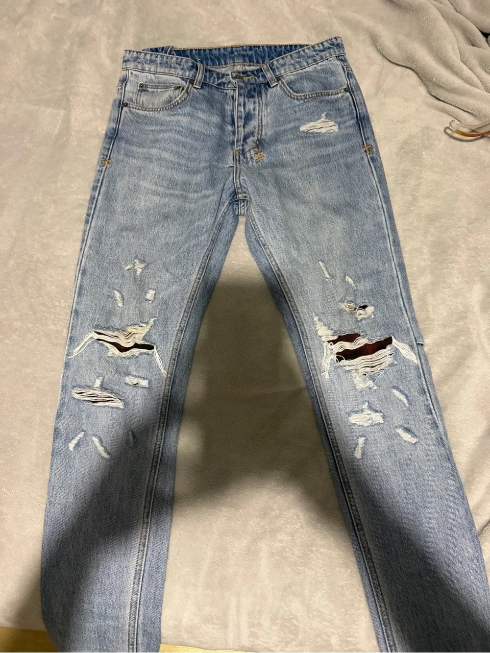 Ksubi Light Wash Men's Jeans - Classic Straight Fit